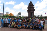 Quỹ Tín Dụng Mỹ Bình Tham Quan Campuchia 02-9-2013